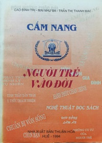 Cẩm nang người trẻ vào đời