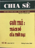 Chia sẻ - s46: Giới trẻ: Thách đố của thời đại