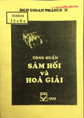 Tông huấn Sám hối và Hoà giải