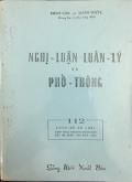 Nghị luận luân lý và phổ thông