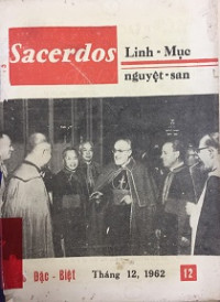 Sacerdos - Linh mục nguyệt san - 1962 (Số đặc biệt )